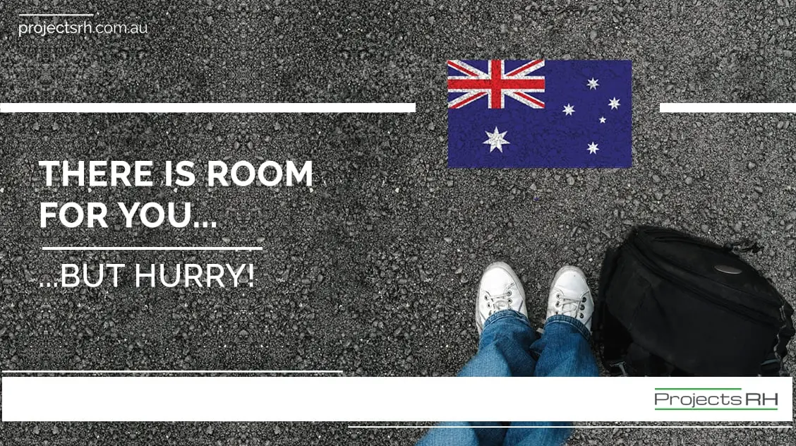 Australia: limited rooms in 2020-21 so now is the time to act