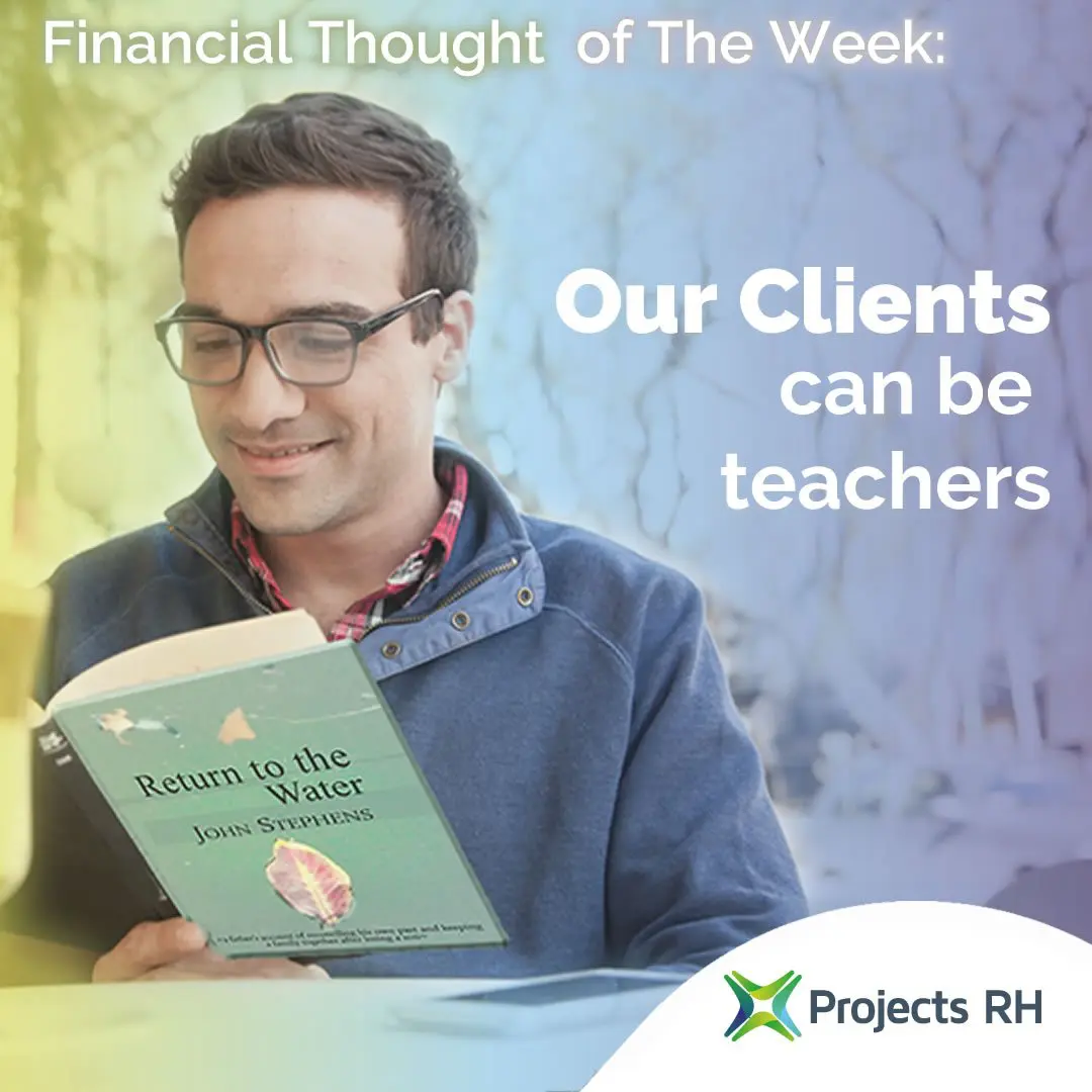 Our Clients can be Teachers too