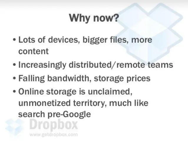dropbox-pitch-deck slide 8