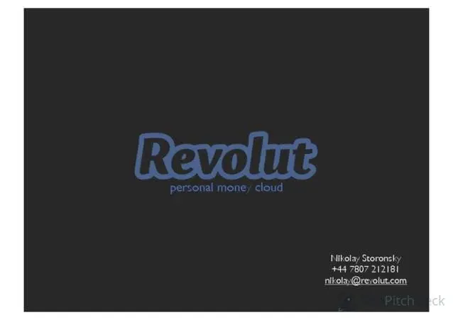 revolut-pitch-deck slide 1