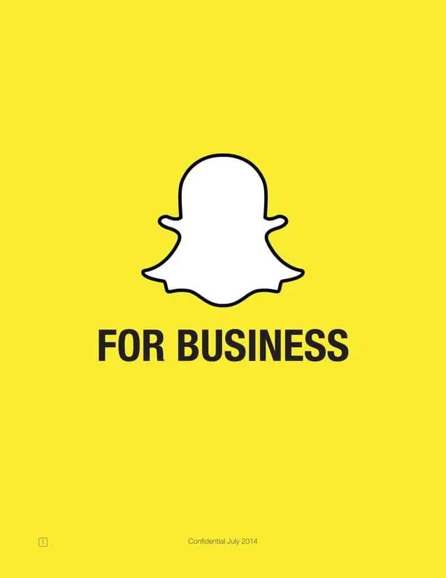 snapchat-pitch-deck slide 1