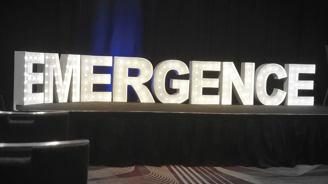 Emergence 2020, bye bye disruptors, welcome change