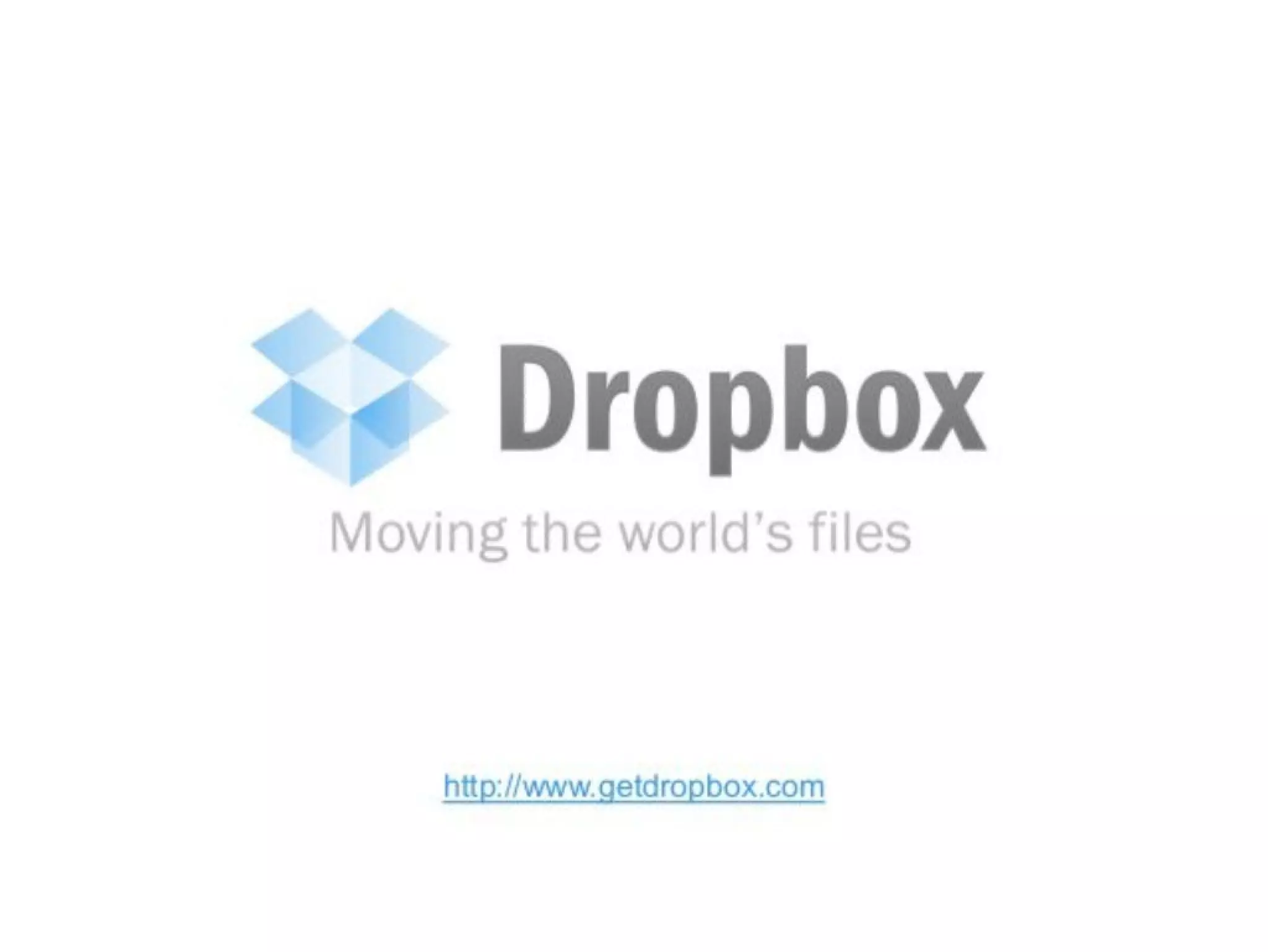 dropbox-pitch-deck slide 1