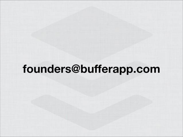 Buffer Pitch Deck Slide 13 - Contact