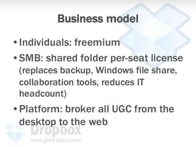 dropbox-pitch-deck slide 14
